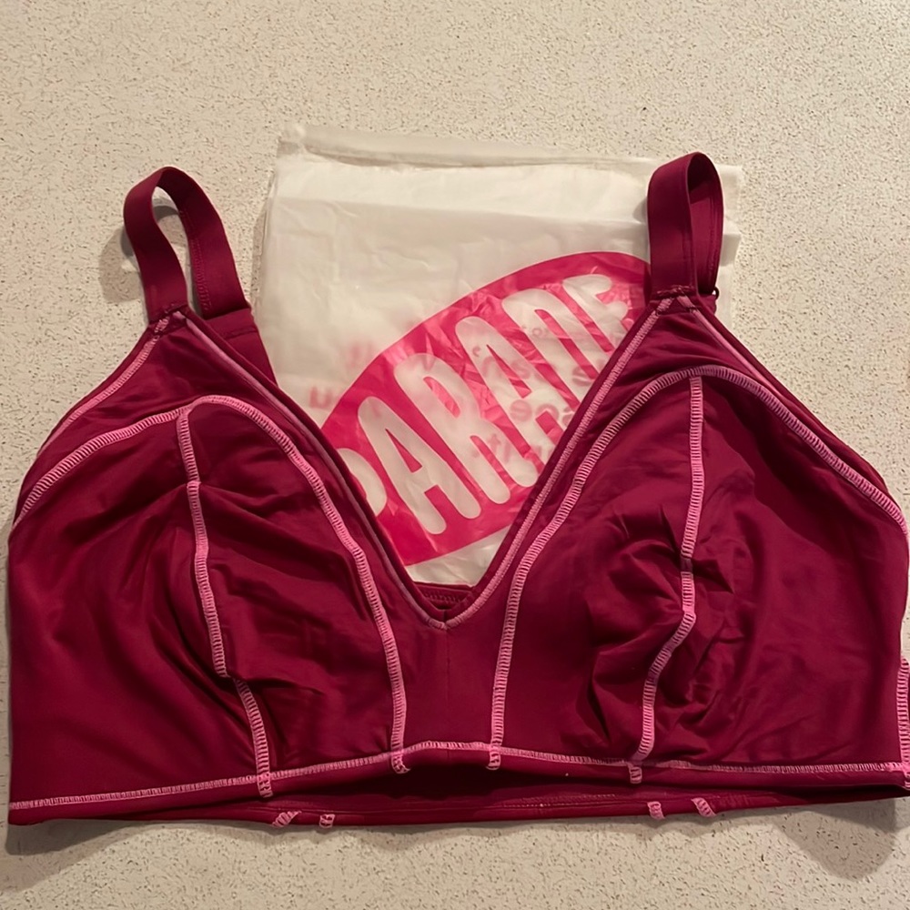 PARADE soft triangle bralette size L